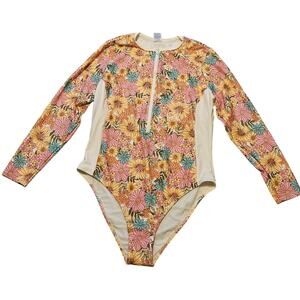No Boundaries High Cheek front zippered swimwear